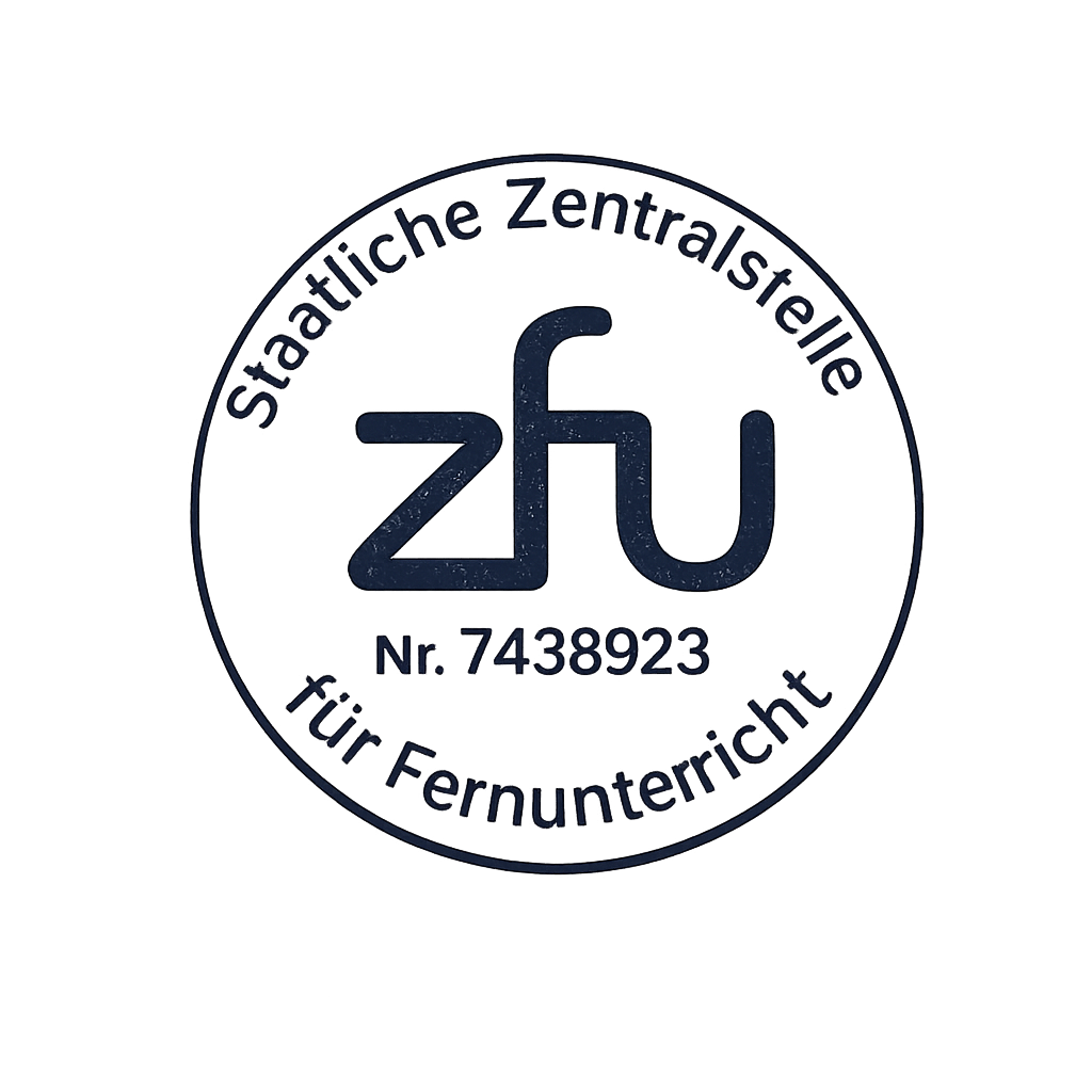 ZFU — Staatliche Zentralstelle für Fernunterricht, Zulassungs-Nr. 7438923